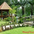 Phong thủy bố trí cho nhà vườn