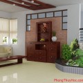 Bố trí phòng thờ ở tầng lửng Nên hay không ?